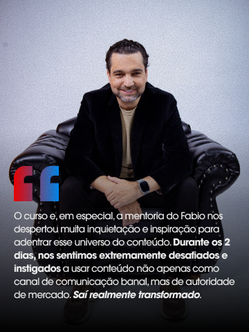 Depoimento de Anderson Godz sobre a imersão